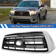 Fits Toyota Tundra 2010 2011-2013 Front Bumper Grill Upper Grille Chrome Shell