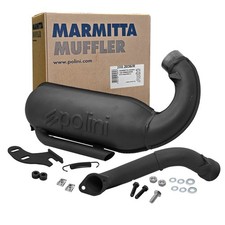 Marmitta Polini Racing 2 Vespa 50 Special 125 ET3 Primavera Motore 130 - MF9674