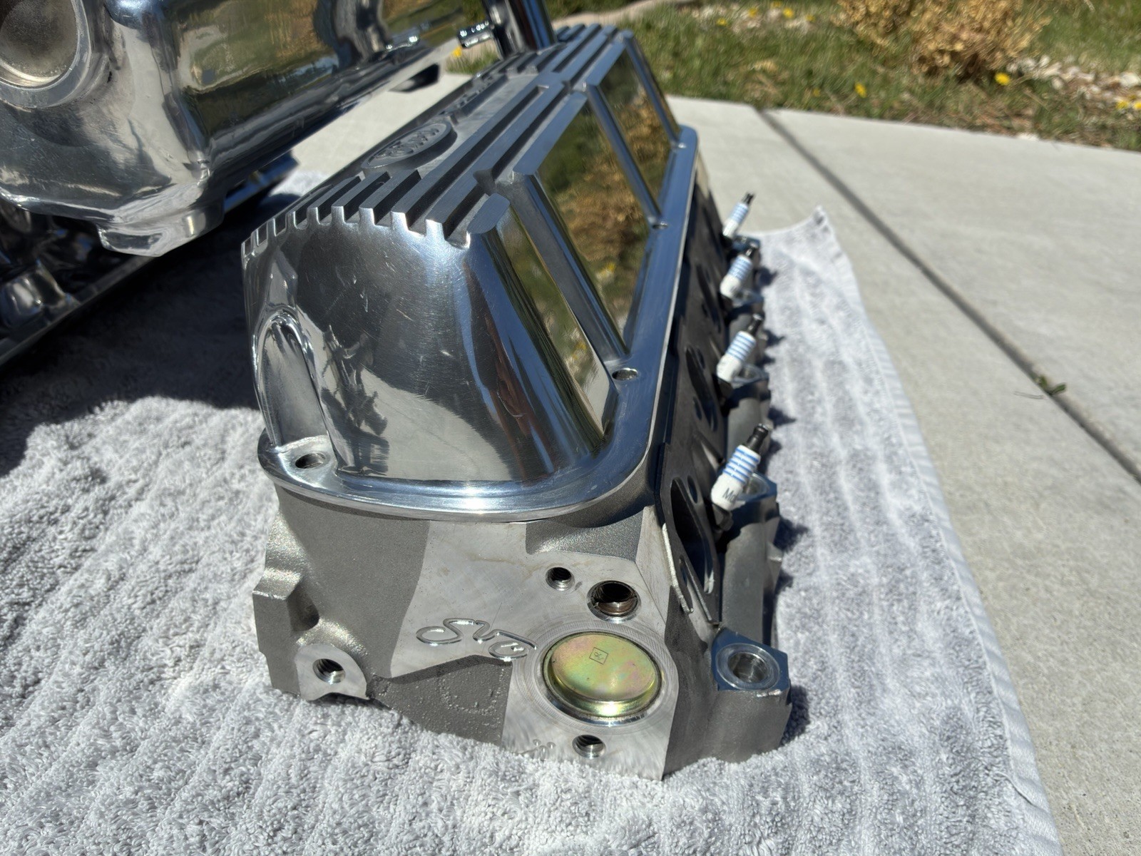 NEW Ford Mustang Foxbody Cobra 5.0L Polished Intake & Y303 SVO Aluminum Heads