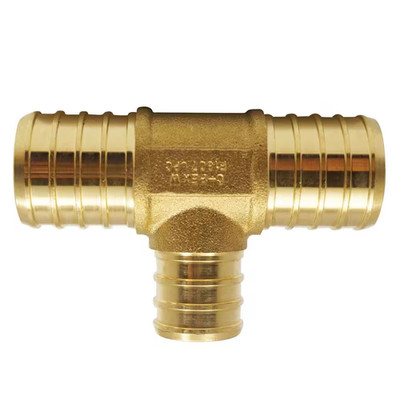 Apollo APXT1134 Tube Tee, 1 x 1 x 3/4 in Brass Free Ship NEW