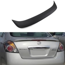 Unpainted Black Rear Trunk Wing Spoiler For 2007-2011 2012 Nissan Altima Sedan
