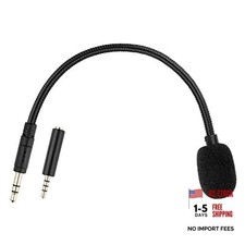 Detachable 3.5mm Microphone - Aux Mic for Headphone Jack, Plug-in Microfono