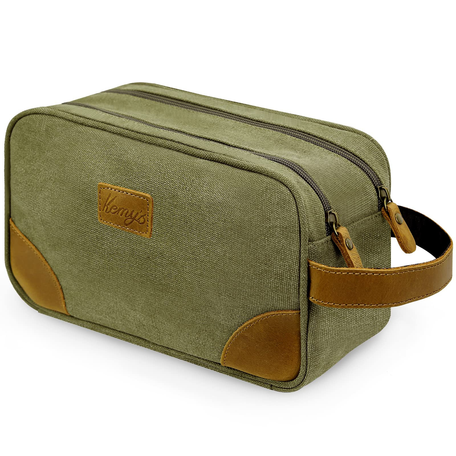 Men's Water-Resistant Travel Toiletry Bag Organizer-image