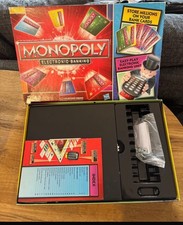 Hasbro Monopoly Electronic Banking Board Game 2011 100% Complete Christmas Fun