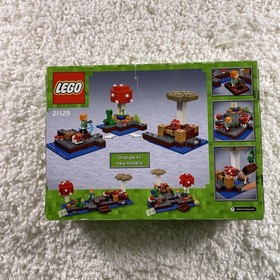 LEGO Minecraft The Mushroom Island 21129 Set 247 Pieces Alex Creeper Boat LEGO