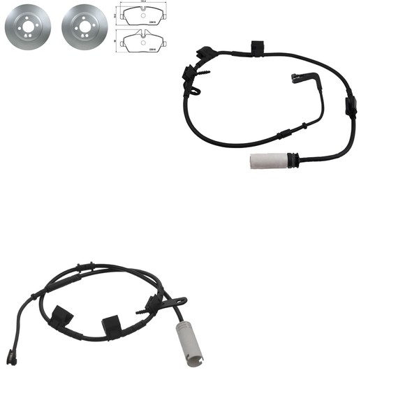 Hella Bremsscheiben + BelÄGe 280Mm Vorne Passend FüR Mini R55 R56 R57 R58 R59-image