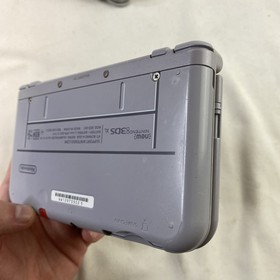 New Nintendo 3DS XL SNES Edition Gray Handheld Console