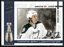 2003-04 Pacific Quest for the Cup Martin St. Louis #93 Tampa Bay Lightning