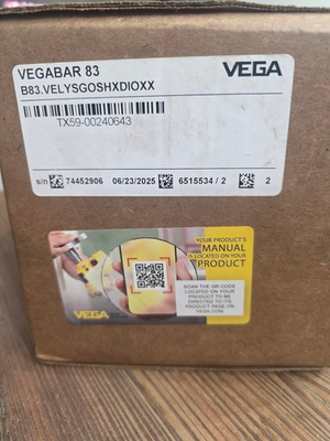 #ad VEGA VEGABAR 83 Pressure Transducer B83.VELYSGOSHXDIOXX $1200.00