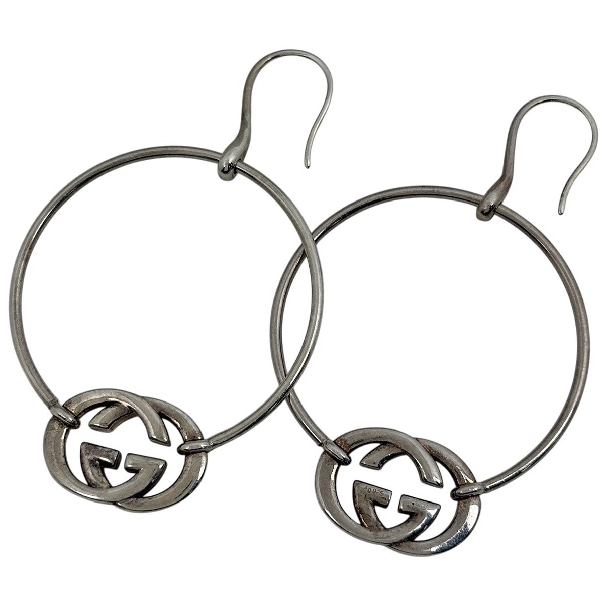 Gucci Hoop Fashion Earrings for sale - eBay