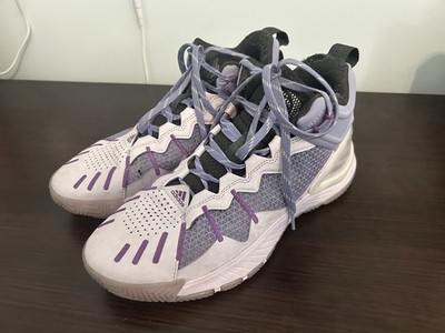 Adidas Derrick Rose Son Of Chi Men's Basketball Shoes Size 7 Purple And White