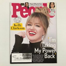 People Magazine January 15, 2024 Subscription Edition Cover: Kelly Clarkson