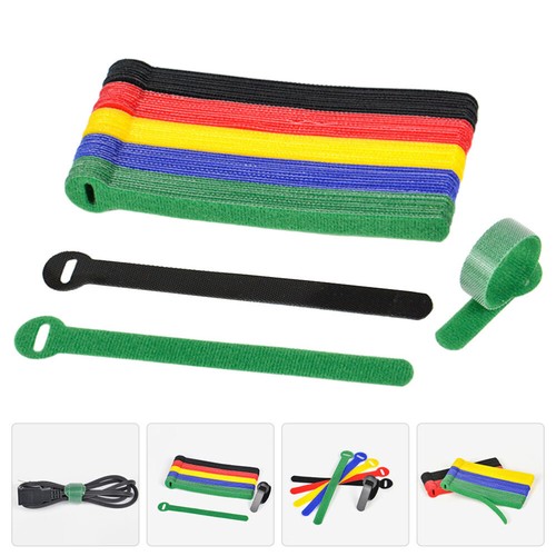 50 Pcs Reusable Cable Zip Ties Cable Management Straps Fastening Cable Ties - Photo 11/12
