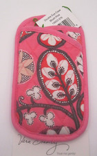 Vera Bradley BLUSH PINK Double Eye EYEGLASSES SUNGLASSES CASE 4 PURSE Tote NWT