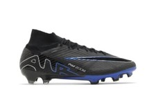 Nike Zoom Mercurial Superfly 9 Elite FG DJ4977-040 Black Blue Men's Size 6.5/8W