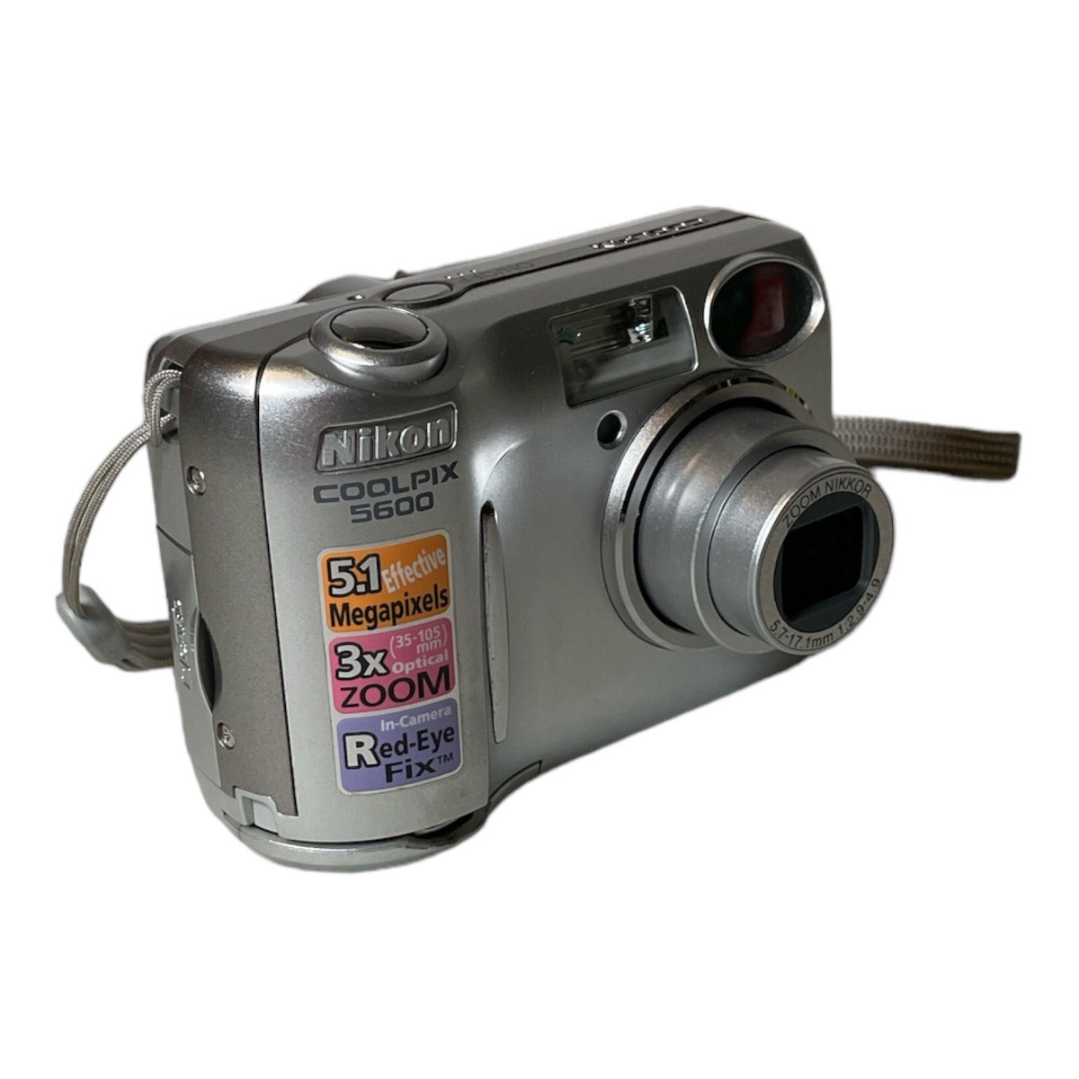 Nikon COOLPIX 5600 ニコン クールピクス（パールシルバー） Amazon.com : Nikon Coolpix 5600 5MP Digital Camera with 3x