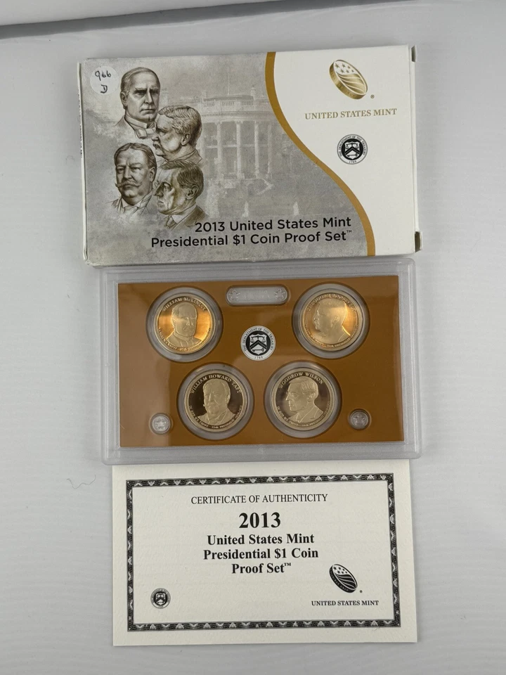 2013,2014,2015&2016 PRESIDENTIAL $1 COIN PROOF SETS, 4-TOTAL SETS - Image 2 of 4