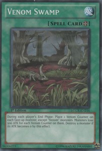 Venom Swamp - LCGX-EN216 - Common - Unlimited Edition x3 - Near Mint