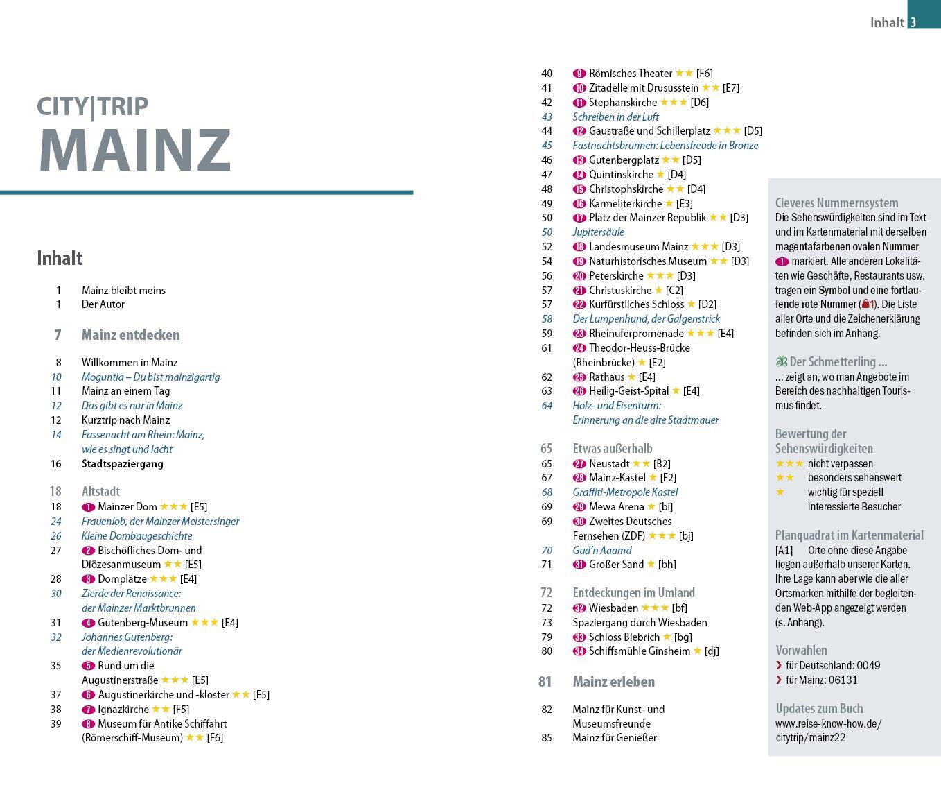 Thumbnail - Günter Schenk Reise Know-how Citytrip Mainz