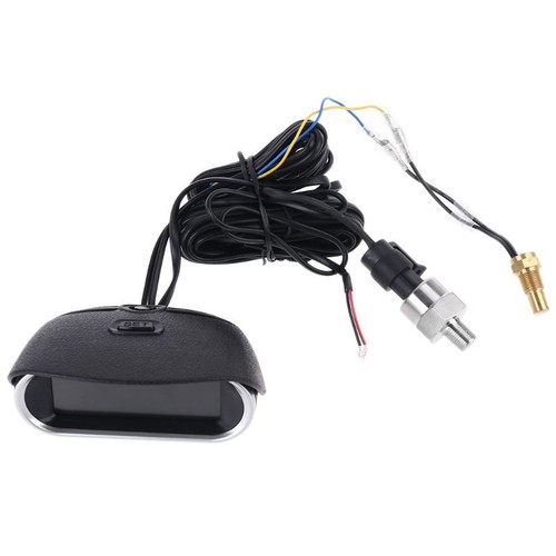 Car Meter Water Temperature Gauge Oil Temp Gauge Oil Pressure Gauge With Sensor - Picture 7 of 8