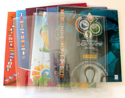 Panini WM EURO ALBUM UMSCHLAG SCHUTZHÜLLE TRANSPARENT PROTECTIVE COVER SLEEVE