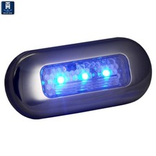 TH Marine Oblong Courtesy LED Accent Light Blue Free Shipping