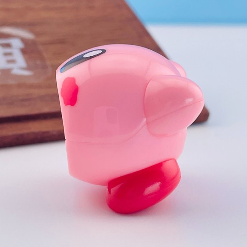 Kirby Cafe Straw Mascot Figure Cafe Limited Extra Not for sale Japan New Rare #2 - Picture 3 of 10