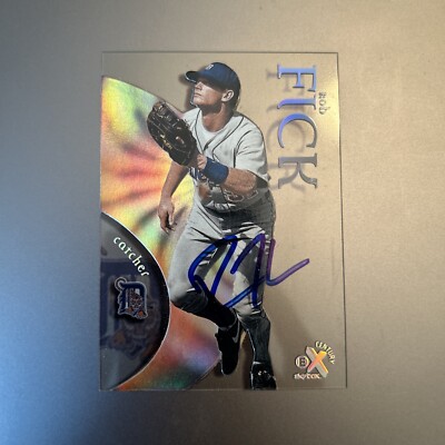 Rob Fricks ROB FRICK 1991 SKYBOX AUTOGRAPHED SIGNED AUTO BASEBALL CARD SEE THROUGH ...