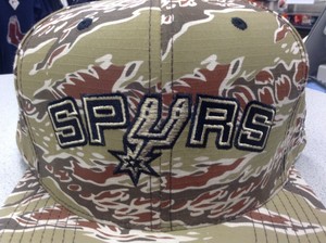 spurs camo hat