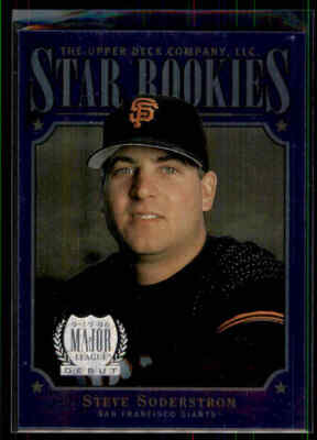 1997 Upper Deck Steve Soderstrom #288 San Francisco Giants | eBay