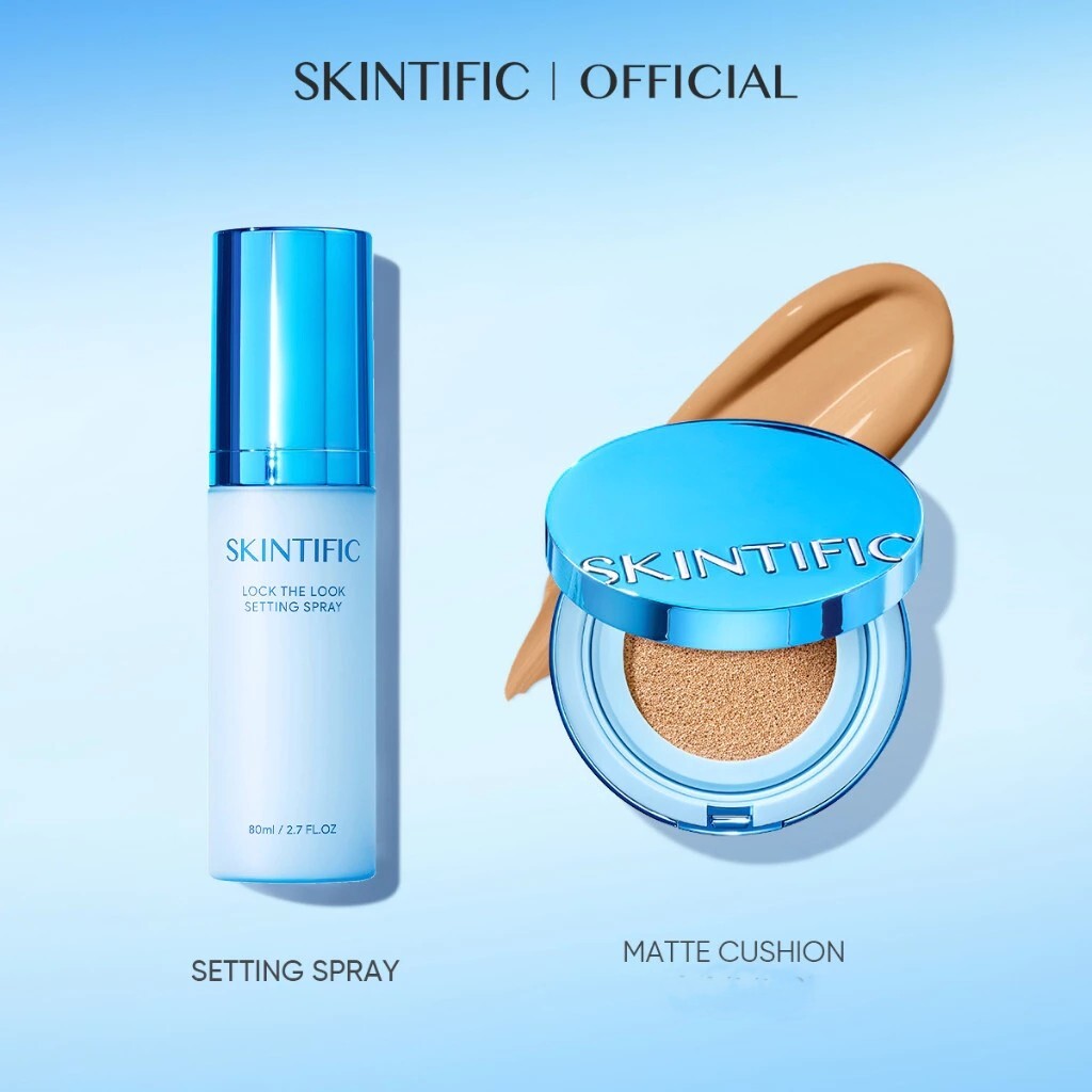 2Pcs SKINTIFIC Perfect Stay Velvet Matte Cushion Full Coverage and