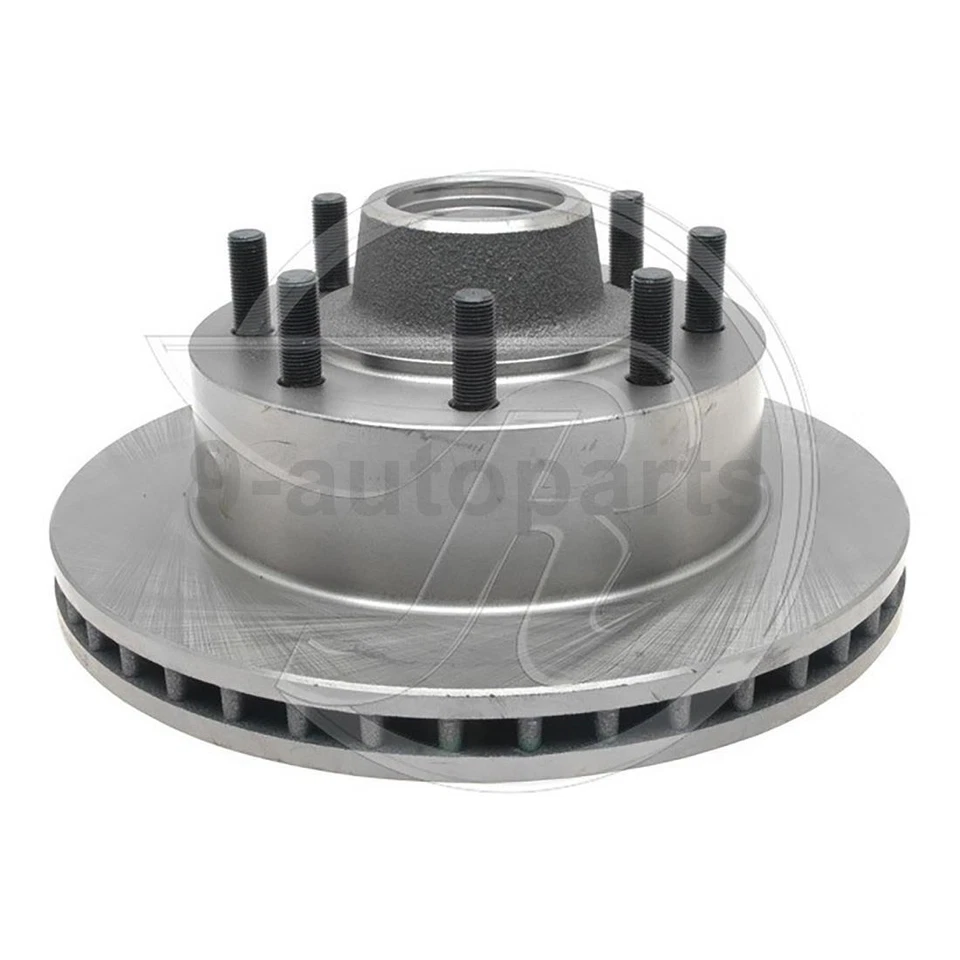 Rotor de freno delantero y buje pastillas de freno de cerámica para Ford E-250 Econoline 1986-1991 Foto 4 de 4