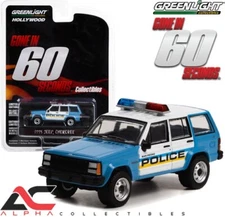 GREENLIGHT 44960E 1:64 1995 JEEP CHEROKEE (SAN DEPRO POLICE) GONE IN 60