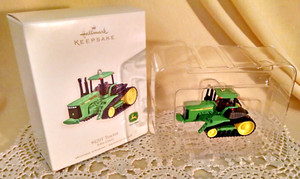 JOHN DEERE TRACTOR ORNAMENT HALLMARK KEEPSAKE 2007 9420T 425 HP TRACKS DIE CAST.