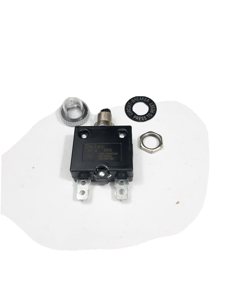 Protettore Circuito 20-200A DC Interruttore Fusibile Auto Reset 20-200A 48V DC - Impermeabile IP67 Per Auto, Barche, Veicoli Pulsante Accensione Auto - Foto 12