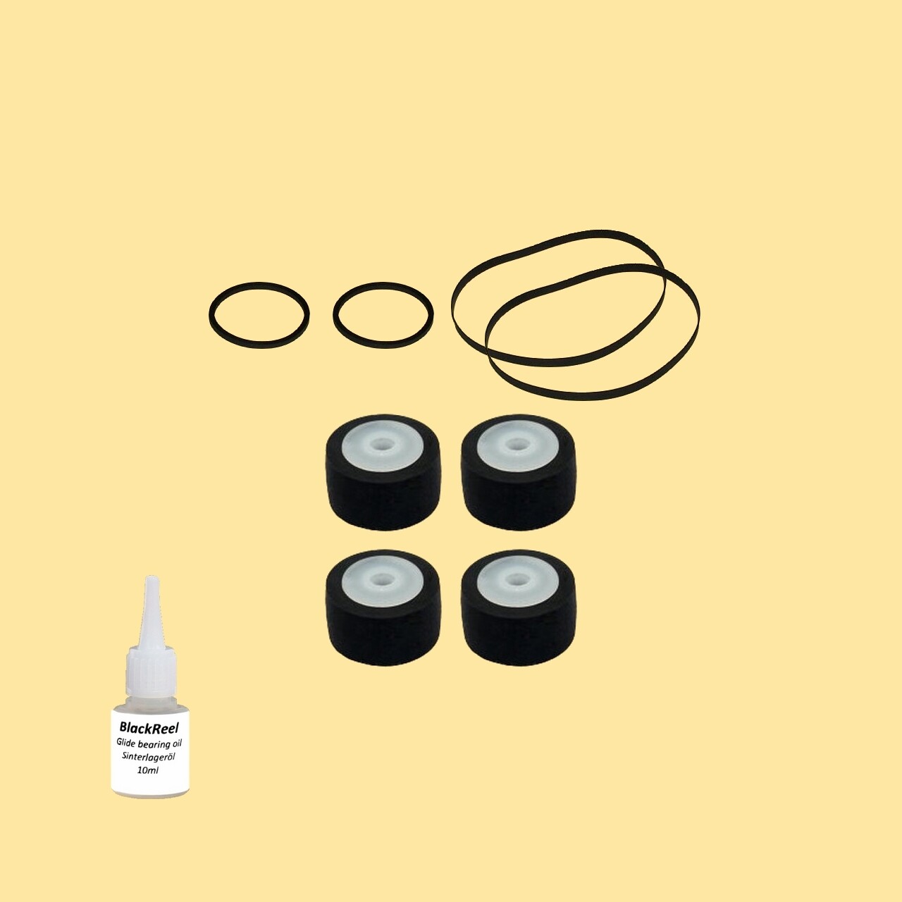 Kit 8 Für Sony Tc-d 607 Tape Deck Cassette Deck