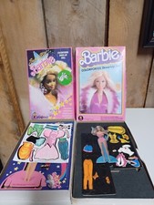 Lot of Two Vintage BARBIE Colorforms from 1983  1989