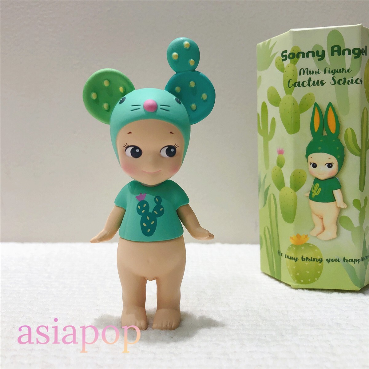 Authentic Sonny Angel Cactus Series mini figure Mouse