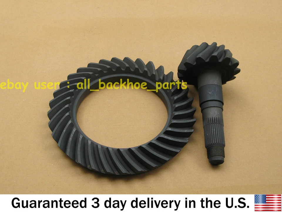 JCB BACKHOE - CROWN WHEEL & PINION RH SPIRAL 13T/33T M30 (PART NO. 458/70246) - Image 2 of 2