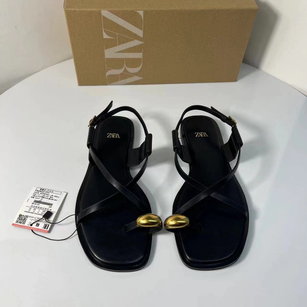 Zara Flip-flop Flat Sandals Beach Shoes