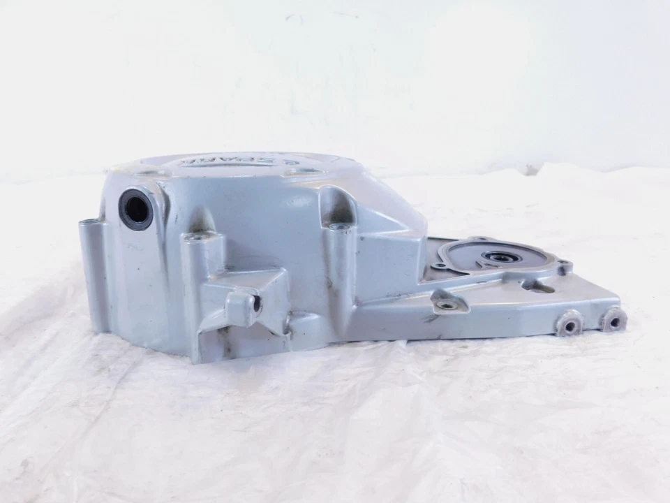 Cubierta de embrague principal del motor izquierdo plateado bufanda BMW F650GS Dakar y F650CS Foto 4 de 4