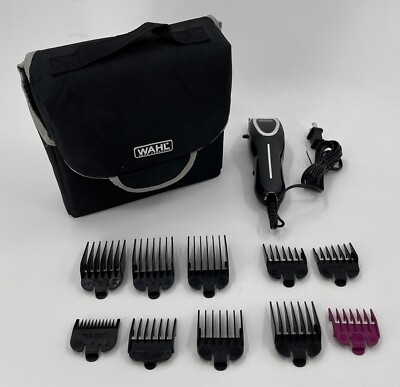 WAHL Adjustable MC3 Hair Clippers with 10 Attachments and Nylon