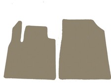 Dunkelbeige Fußmatten, Autoteppiche für Nissan Townstar Kombi 2022-... Front, 14