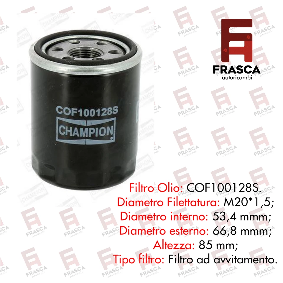 Kit Tagliando Tre Filtri + 4 Candele Fiat Panda 169 1.2 Benzina 60 CV 69 CV - Imagen 4 de 4
