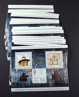 Rumänien 2008 Block "UNESCO Welterbe" /MNH MiNr. Bl. 431 (100) ME 540