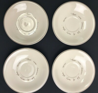 4 Noritake Country Diary Edwardian Lady, Edith Holder, Coffee Tea