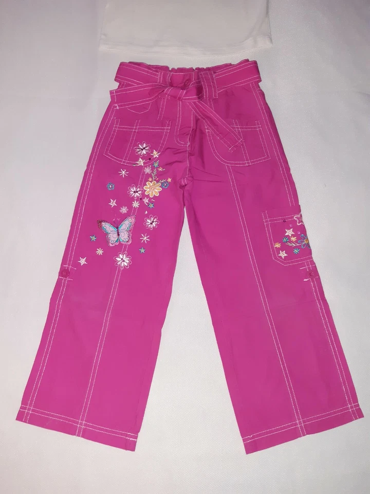 Completo lotto t-shirt maglietta pantaloni bermuda Esprit bimba bambina 6 anni - Imagen 2 de 4