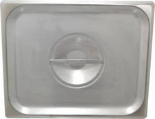 VOLLRATH 12.8" Long x 10.4" Wide, Rectangular Stainless Steel Lid Use with Fo...