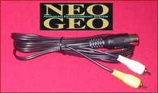 AV Audio Video Cable for the Neo-Geo AES Home & CD Console System NEW