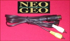 AV Audio Video Cable for the Neo-Geo AES Home & CD Console System NEW